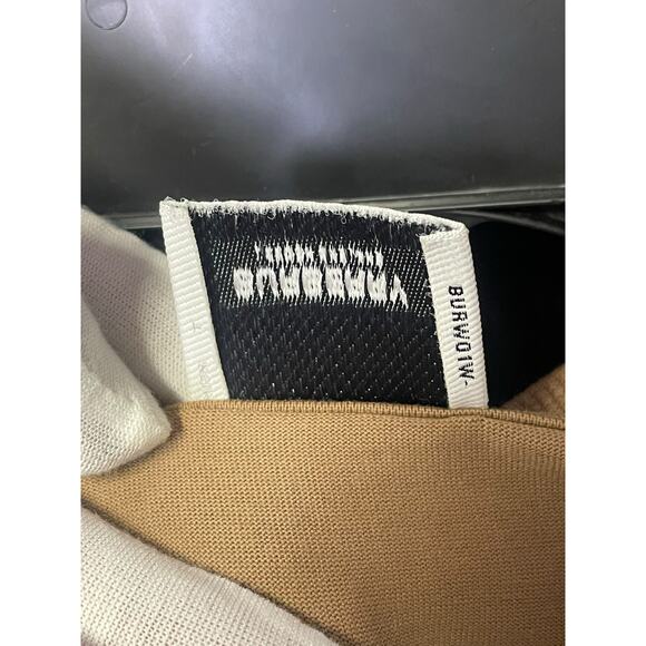 Burberry TB Monogram Embroidered Logo Organic T-Shirt Brown Size XS Overfit NWT - Picture 11 of 15